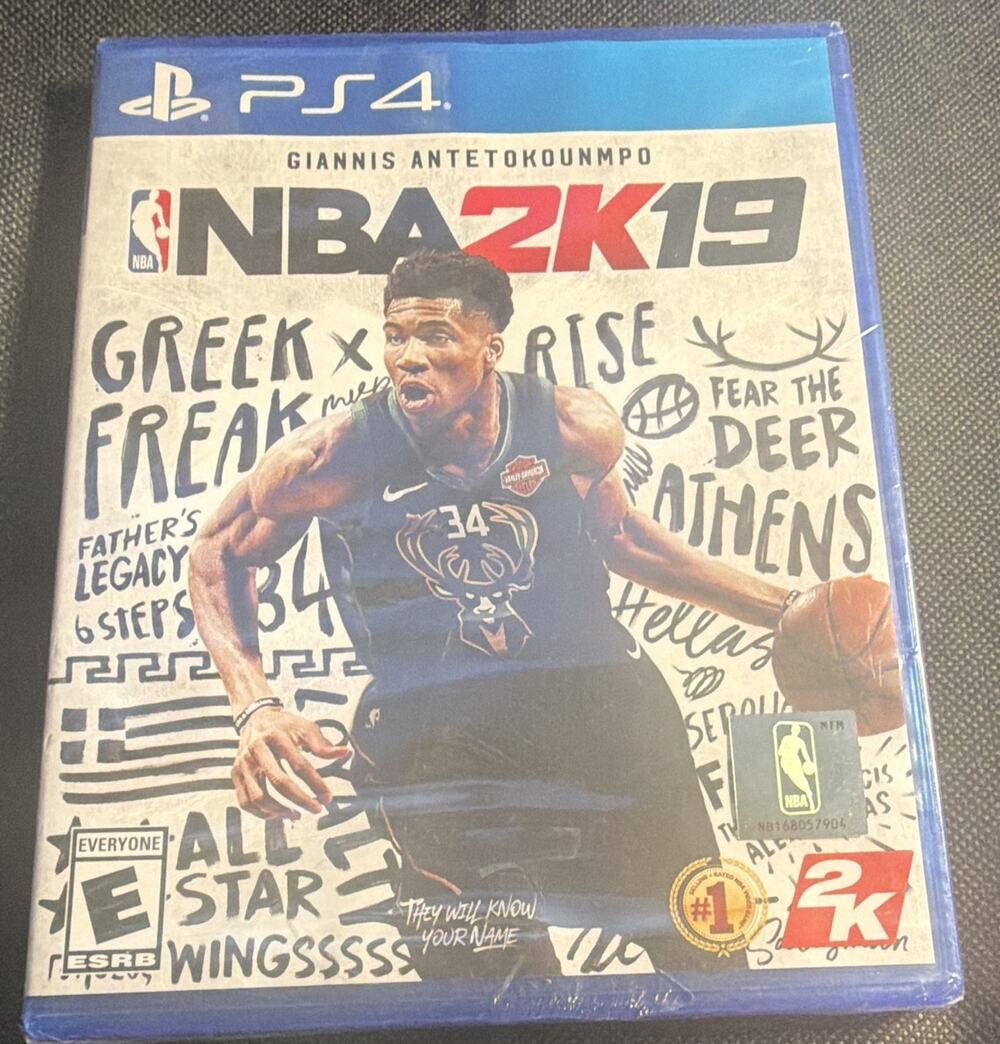 2K NBA 2K19 (2018) E Sports Basketball Multiplayer Online - Sony PS4 Sealed